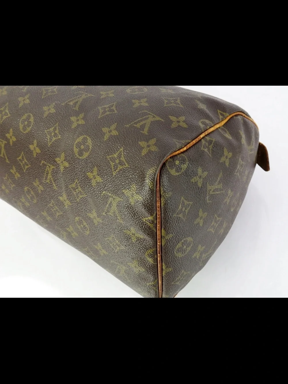 Louis Vuitton Monogram Canvas Satchel in Brown and Tan